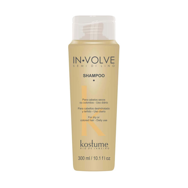 Imagen de Shampoo Reparación InVolve Semi di Lino Kostume 300 ml