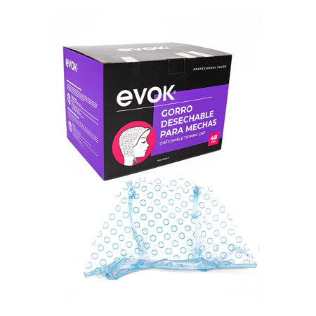 Imagen de Gorras Desechables para Mechas Evok 48 u