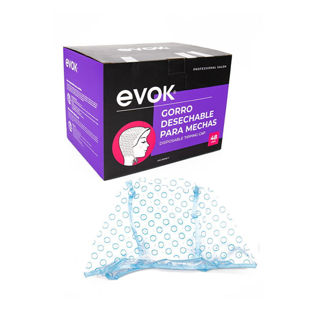Imagen de Gorras Desechables para Mechas Evok 48 u