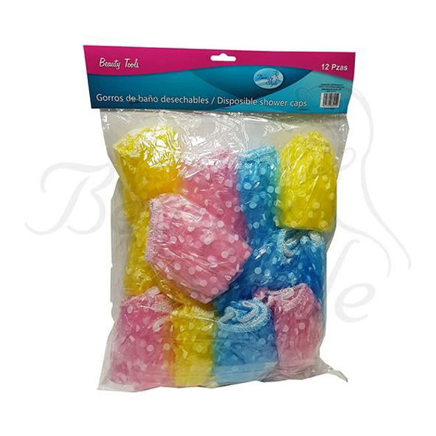 Imagen de Gorras para Ducha Descartables Beauty Style 12 unidades