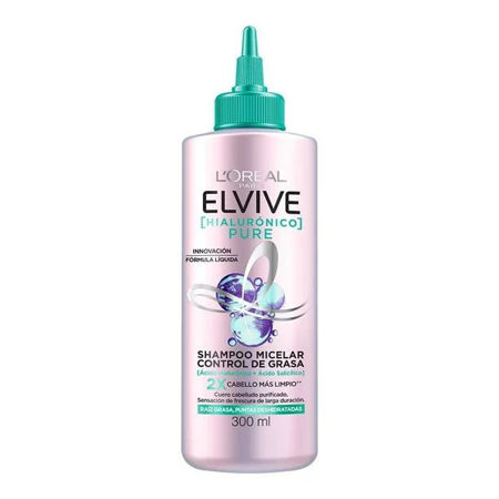 Imagen de Shampoo Micelar Elvive Hialuronico Pure 300 ml