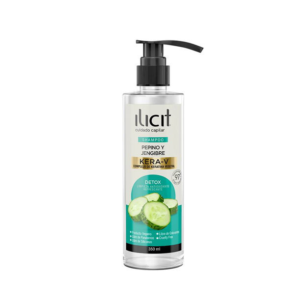 Imagen de Shampoo Ilicit Kera-V Detox 350 ml