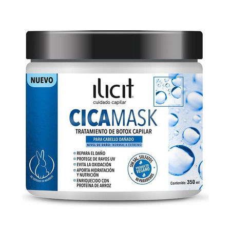 Imagen de Mascara Ilicit Cicamask Botox Capilar 350 ml