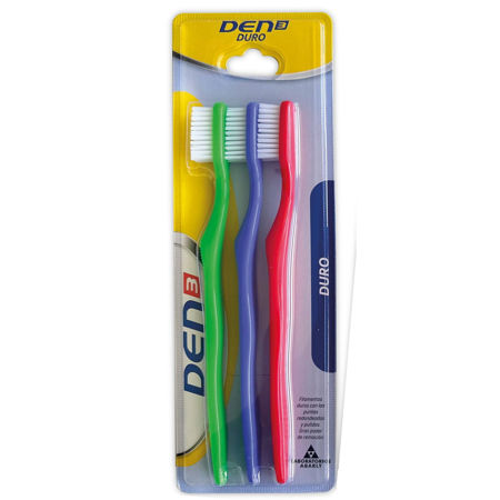 Imagen de Cepillo de Dientes Den3 Duro 3 unidades