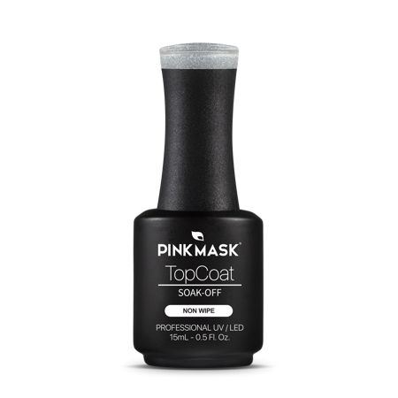 Imagen de Top Coat Pink Mask Gel Color Flash Effect