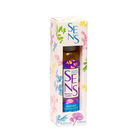 Imagen de Body Mist Sens Natural Emotions Vainilla y Cassis 125 ml