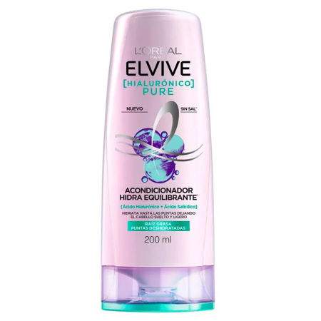 Imagen de Acondicionador Elvive Hialuronico Pure 200 ml
