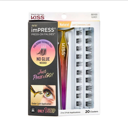 Imagen de Pestañas Postizas Kiss Impress ILK01