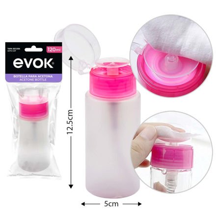 Imagen de Botella para Acetona Evok 120 ml