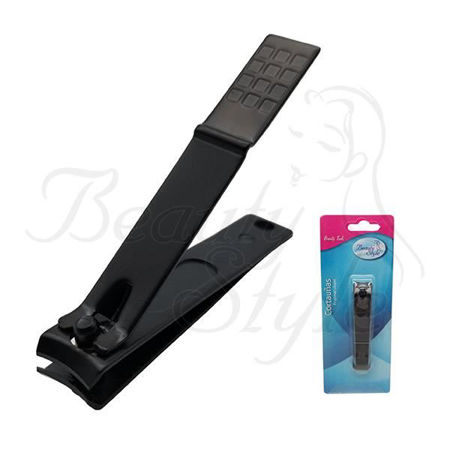 Imagen de Corta Uñas Grande Negro Beauty Style