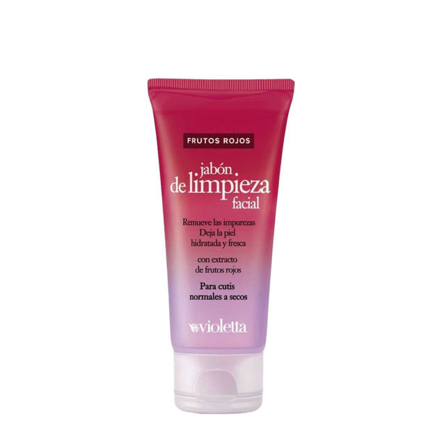 Imagen de Jabón de Limpieza Facial Frutos Rojos Violetta 100 g