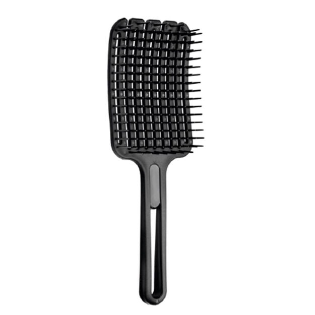 Imagen de Cepillo Finger Brush para Rulos Eurostil Negro