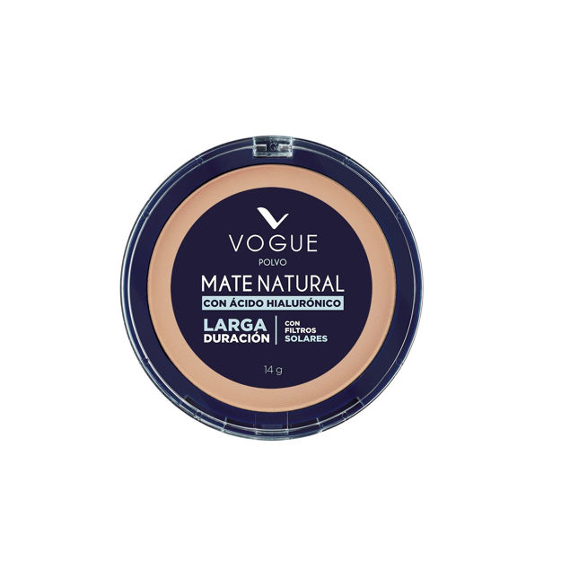 Imagen de Polvo Compacto Mate Natural Vogue Natural