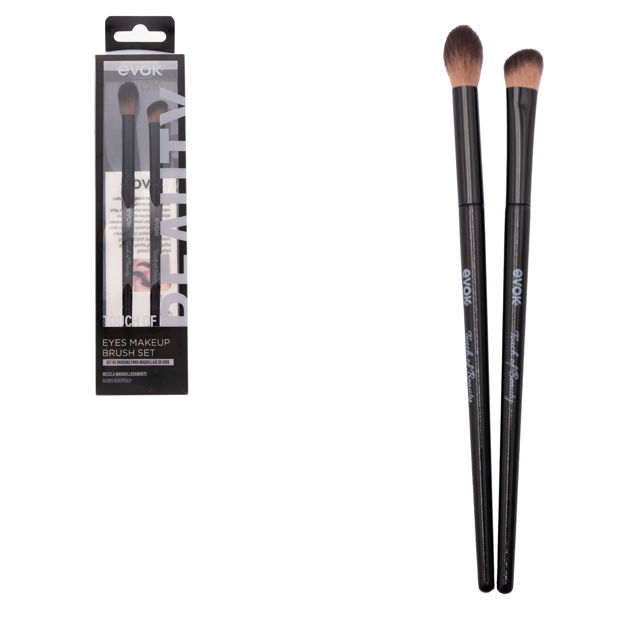 Imagen de Set de Brochas de Maquillaje para Ojos Evok Touch of Beauty