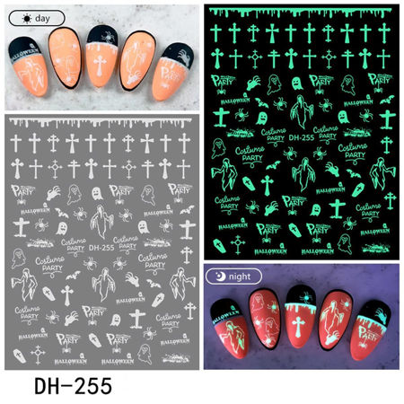 Imagen de Stickers para Uñas Beauty Style Halloween DH-255