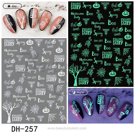 Imagen de Stickers para Uñas Beauty Style Halloween DH-257