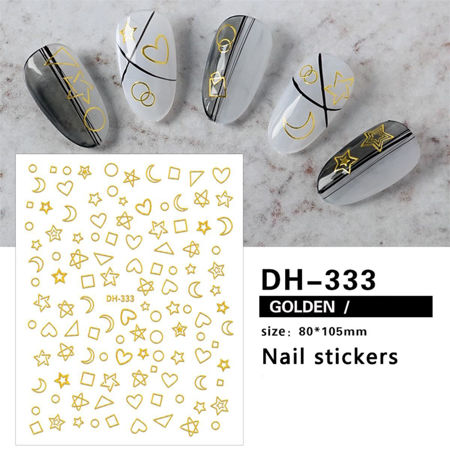 Imagen de Stickers para Uñas Beauty Style DH-333