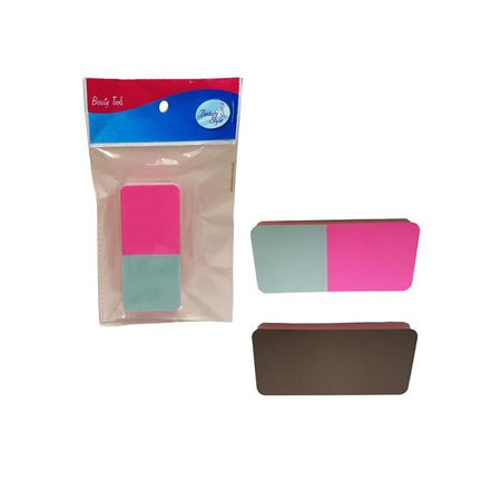Imagen de Taco Pulidor Trifasico Rectangular Beauty Style