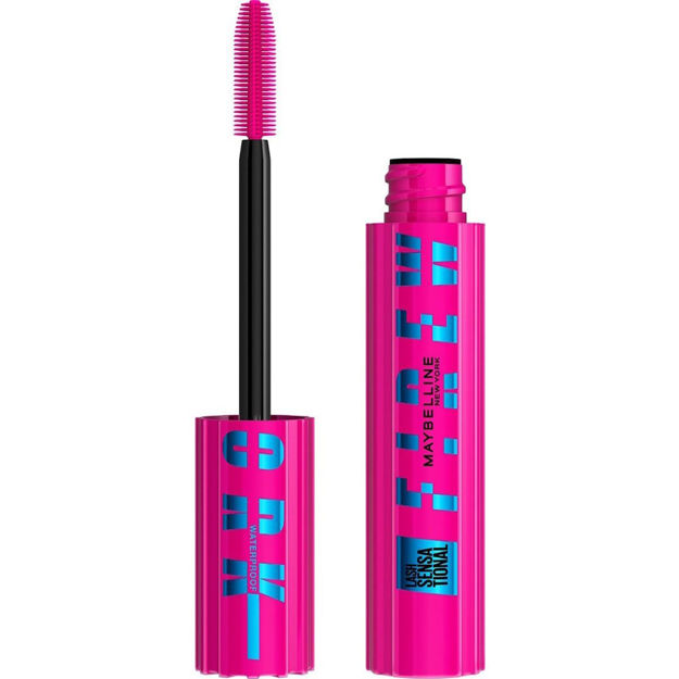 Imagen de Mascara de Pestañas Maybelline Firework N°871 Very Black WP