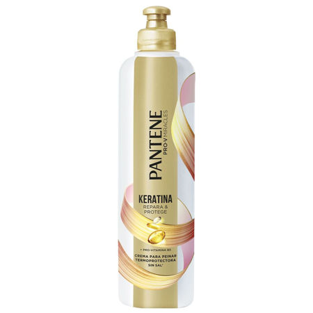Imagen de Crema de Peinar Pantene Keratina Repara y Protege 300 ml