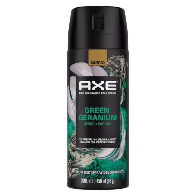 Imagen de Desodorante Spray Axe 150 ml Green Geranium