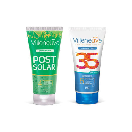 Imagen de Pack Villeneuve Protector Solar FPS 35 + Gel Post Solar