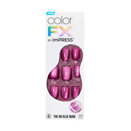 Imagen de Uñas Autoadhesivas Kiss Impress Color FX Levels