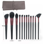 Imagen de Set de Brochas de Maquillaje con Estuche Beauty Style 12u