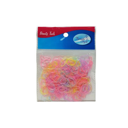 Imagen de Gomitas de Colores para el Pelo Beauty Style 250 unidades