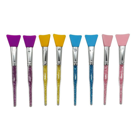 Imagen de Pinceles de Silicona para Maquillaje Beauty Style 8 unidades
