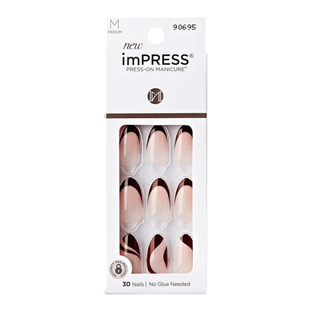Imagen de Uñas Autoadhesivas Kiss Impress Vision