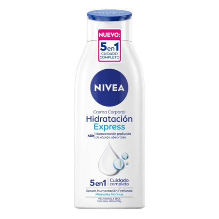 Imagen de Crema Corporal Hidratación Express Nivea 400 ml
