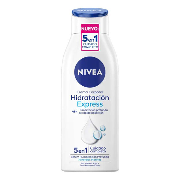 Imagen de Crema Corporal Hidratación Express Nivea 400 ml
