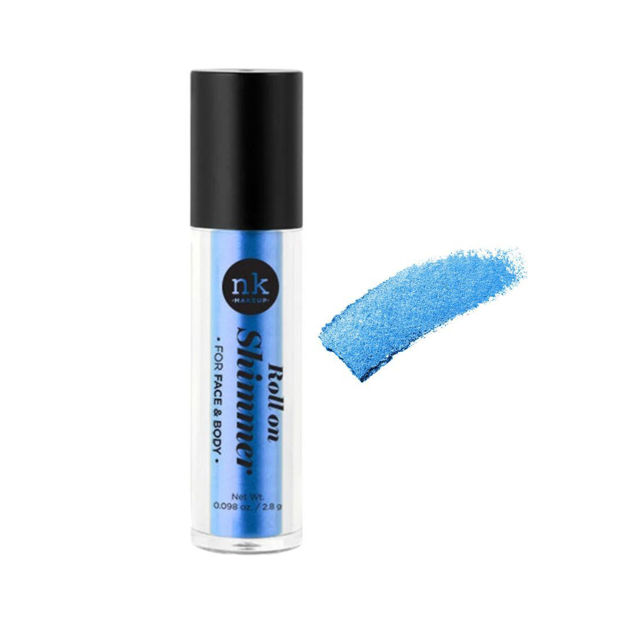 Imagen de Roll On Shimmer Rostro y Cuerpo Nicka K N°08 Hot Blue