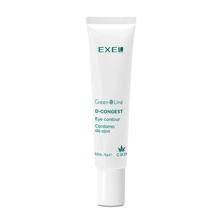 Imagen de Contorno de Ojos con CBD Exel Green Line D-Congest 15 ml