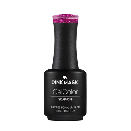 Imagen de Esmalte Semipermanente Pink Mask Gel Color Katy