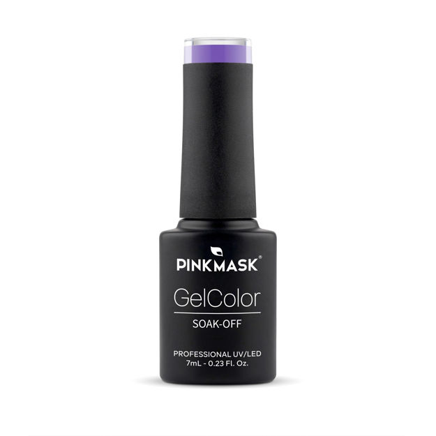 Imagen de Esmalte Semipermanente Pink Mask 7 ml Majestice Purple