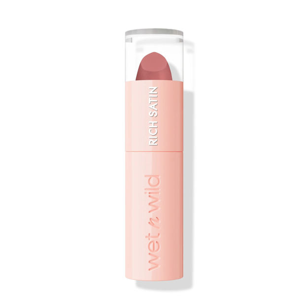Imagen de Labial Wet N Wild Mega Last Rich Satin Hush Lil Beige