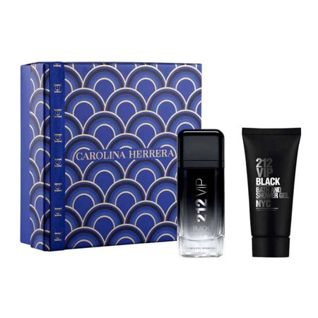 Imagen de Set Carolina Herrera Vip Black Men Edp 100 ml + Gel 100 ml