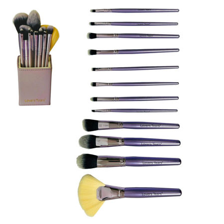 Imagen de Set de 12 Brochas para Maquillaje con Estuche Beauty Style A