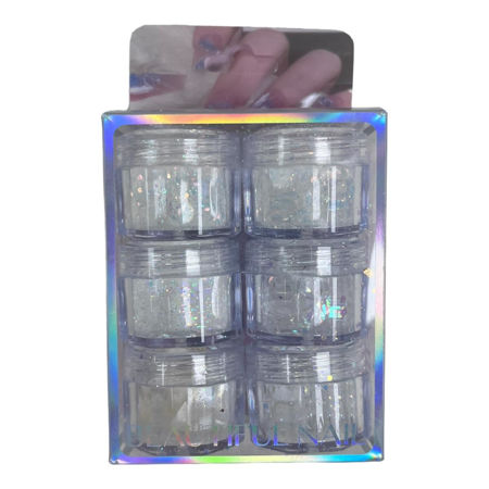 Imagen de Decoraciones de Uñas Mixtas Blanco Beauty Style