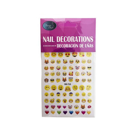 Imagen de Stickers para Uñas Beauty Style Emojis