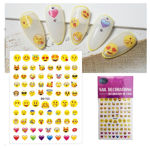 Imagen de Stickers para Uñas Beauty Style Emojis