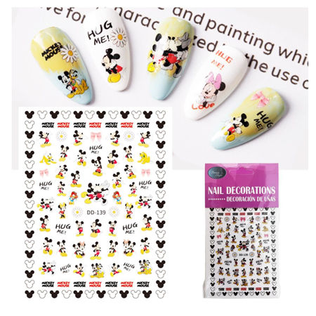 Imagen de Stickers para Uñas Beauty Style Mickey Mouse DD-139