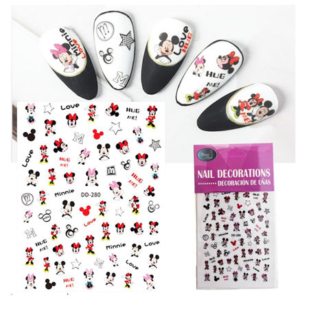 Imagen de Stickers para Uñas Beauty Style Mickey Mouse DD-280