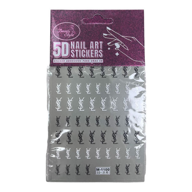 Imagen de Stickers para Uñas 5D Beauty Style M-1100