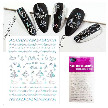 Imagen de Stickers para Uñas Beauty Style Navidad DH-191
