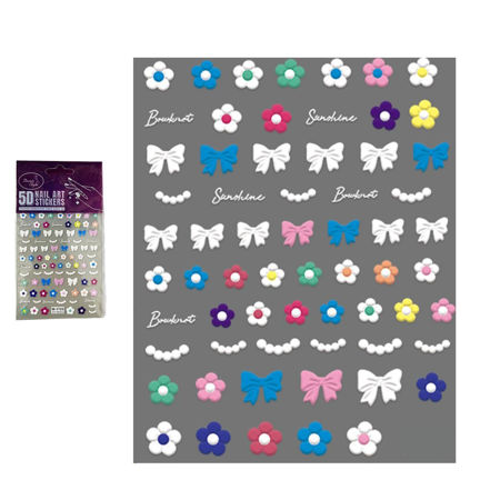 Imagen de Stickers para Uñas 5D Beauty Style M-1722