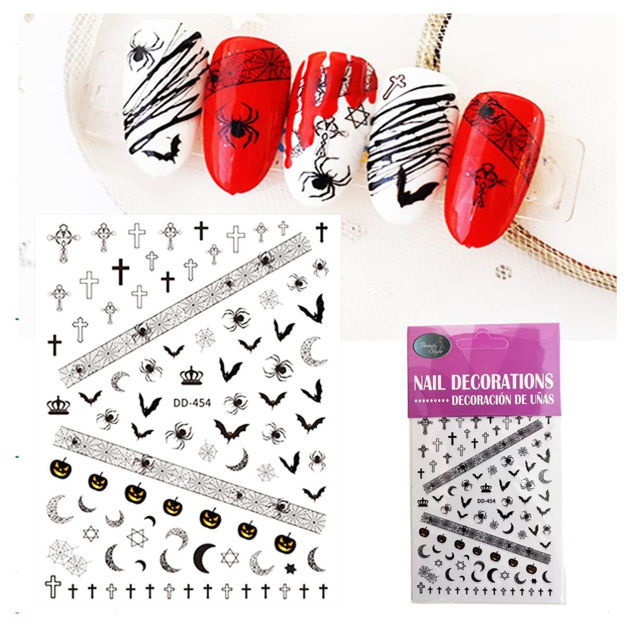 Imagen de Stickers para Uñas Beauty Style Halloween DD-454