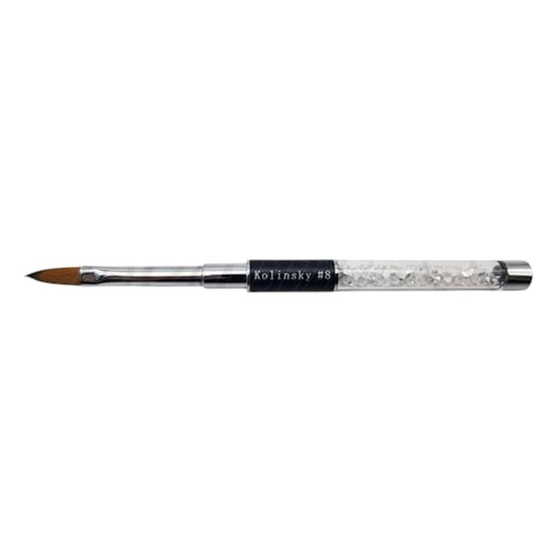 Imagen de Pincel para Uñas Acrilico N°8 Beauty Style